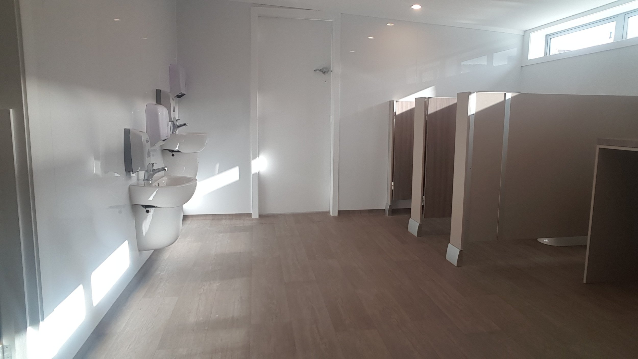 Complete install of children's unisex bathroom