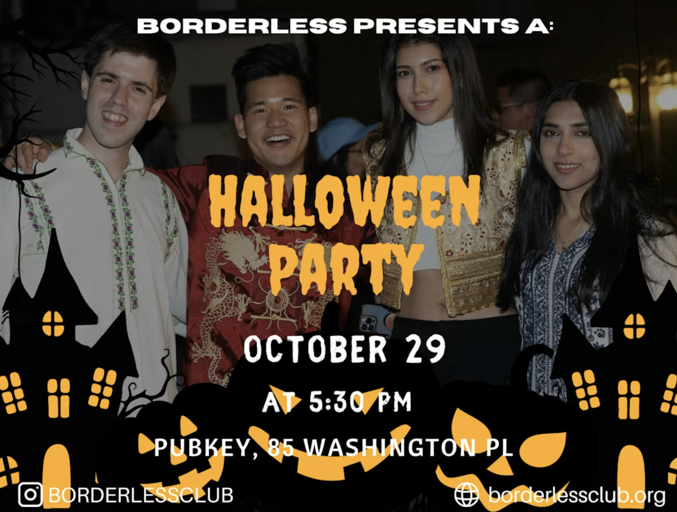 🎃BORDERLESS HALLOWEEN PARTY🎃