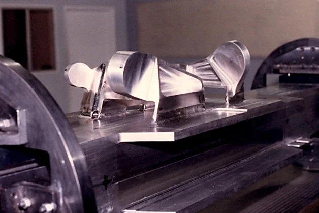 Space Shuttle Endeavour Aft Thrust Structure — fabricated by Spacetron Titanium Chambers Co.