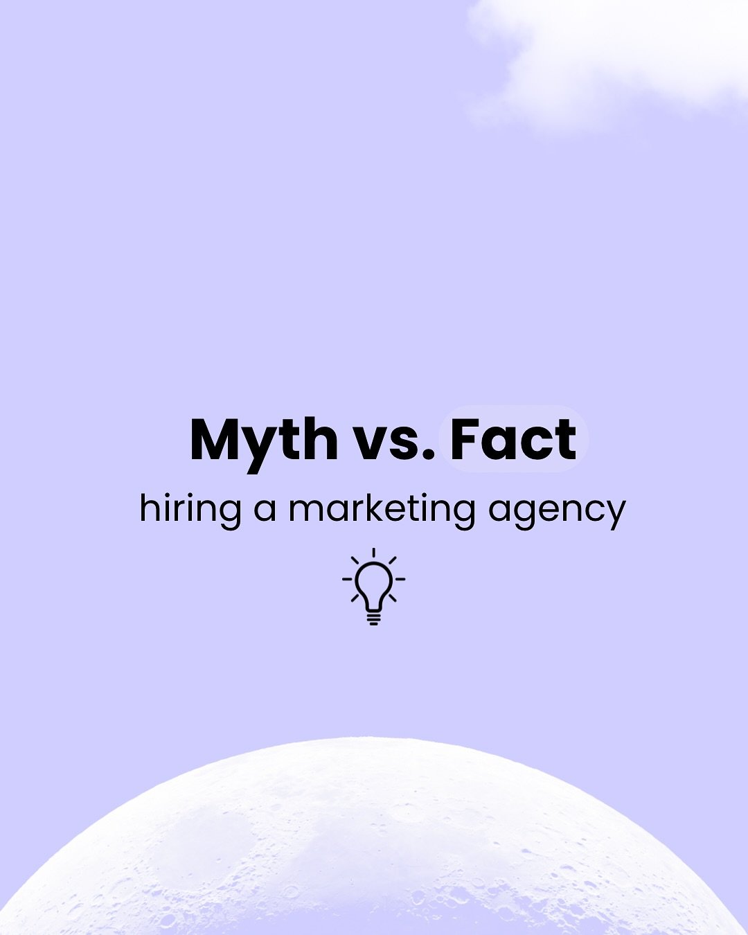 🚫 Myths stop businesses from growing. ✨ Facts unlock real results.

Hiring a marketing company isn&rsquo;t about wasting money or giving up control&mdash;it&rsquo;s about gaining a partner that helps your brand shine brighter, grow faster, and conne