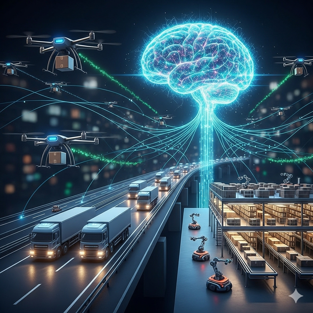 How Do you Compete With AI: The Brains Behind Tomorrow's Deliveries