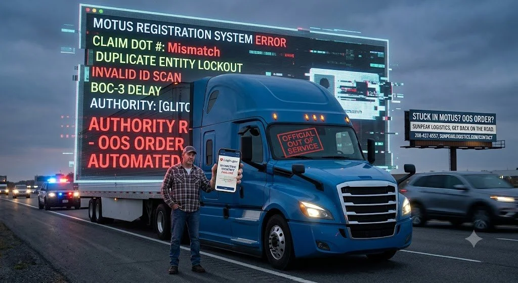 Navigating the Chaos of FMCSA’s New MOTUS System: Common Pitfalls, System Glitches, and How to Protect Your Authority