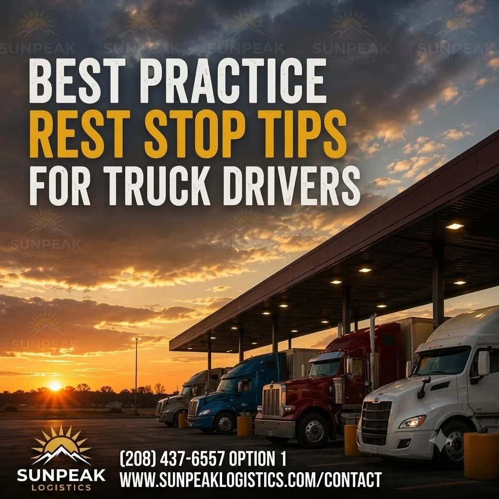  Maximizing Your Mile Markers: Top 10 Rest Stop Tips for Truck Drivers       