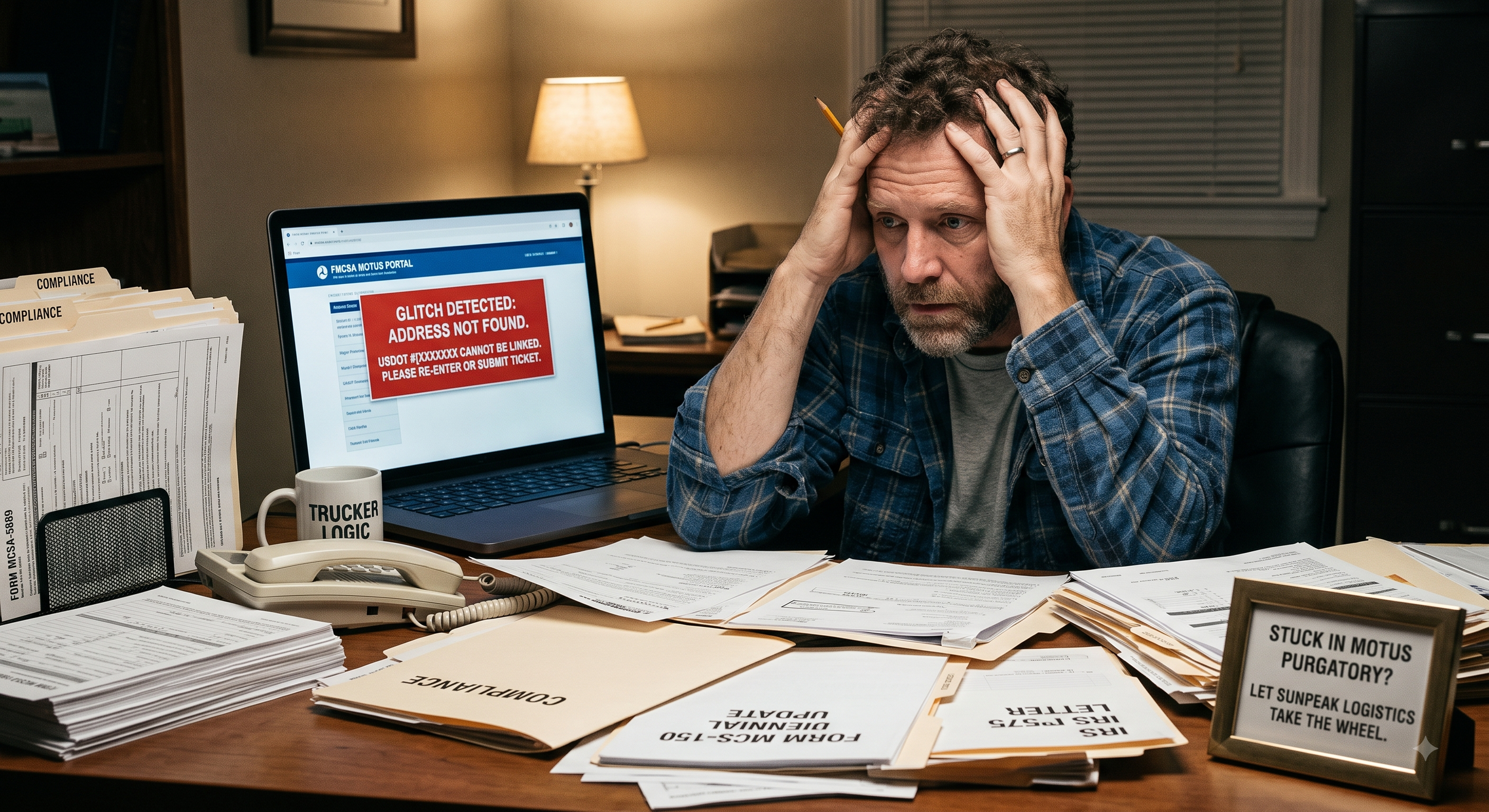 Welcome to MOTUS: Where Addresses Go to Disappear and Truckers Go to Cry “TIPS &amp; TRICKS”