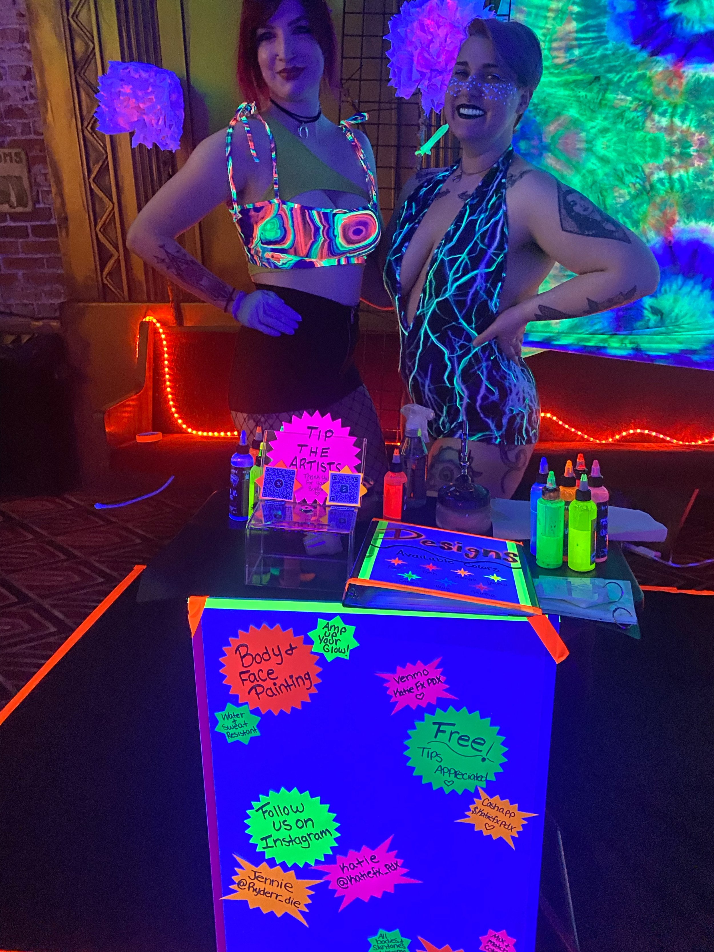 Glow Job Airbrushing Night 2 with Jennie Ryder 2025