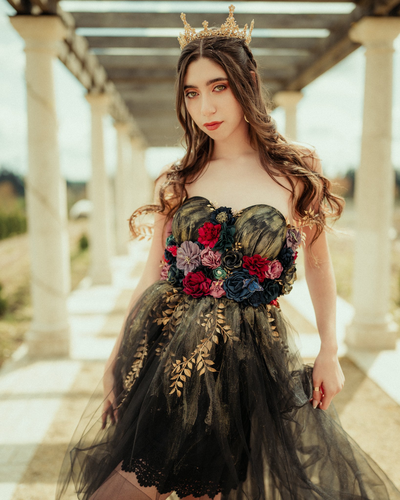 Enchanted Elegance Shoot— Photographer: Asher Rain Photography — Model: Jocelyn
