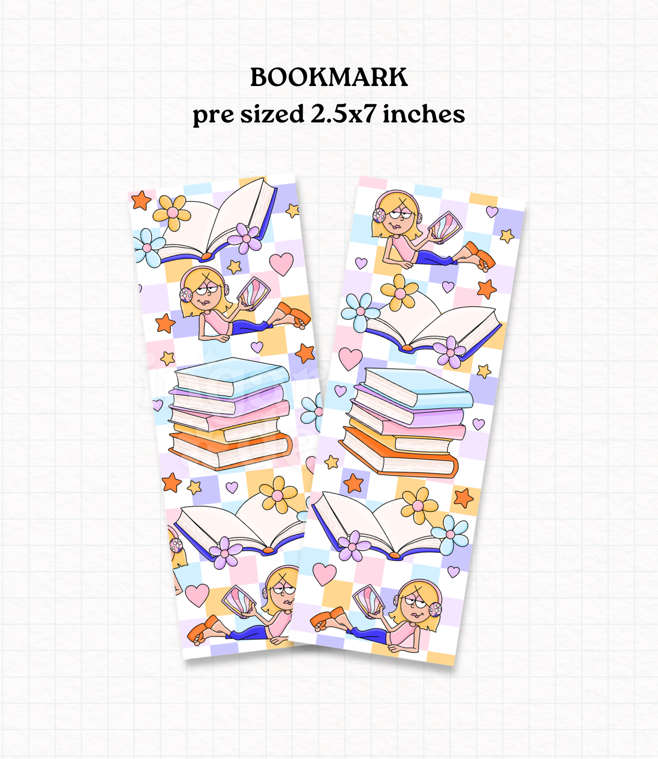 Lizzie // Bookmark // Digital Download