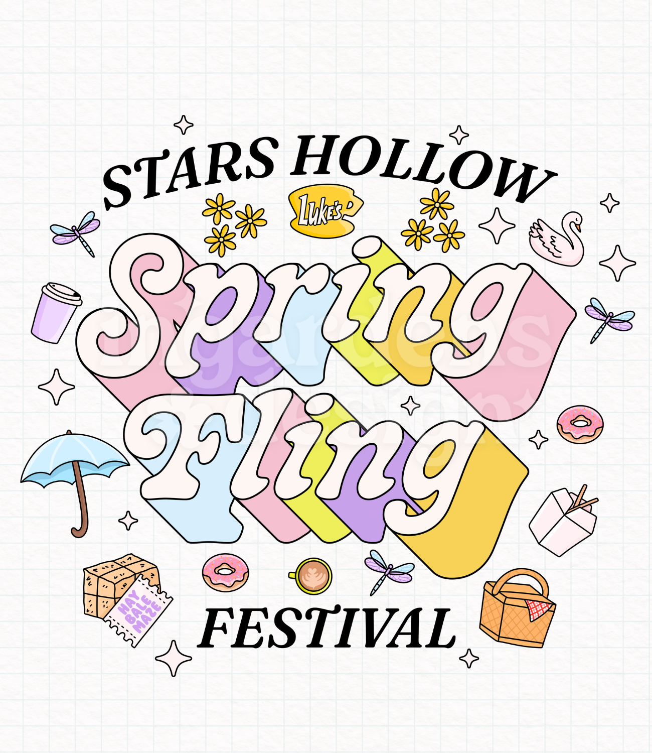 Gilmore Girls Spring Fling // Digital Download