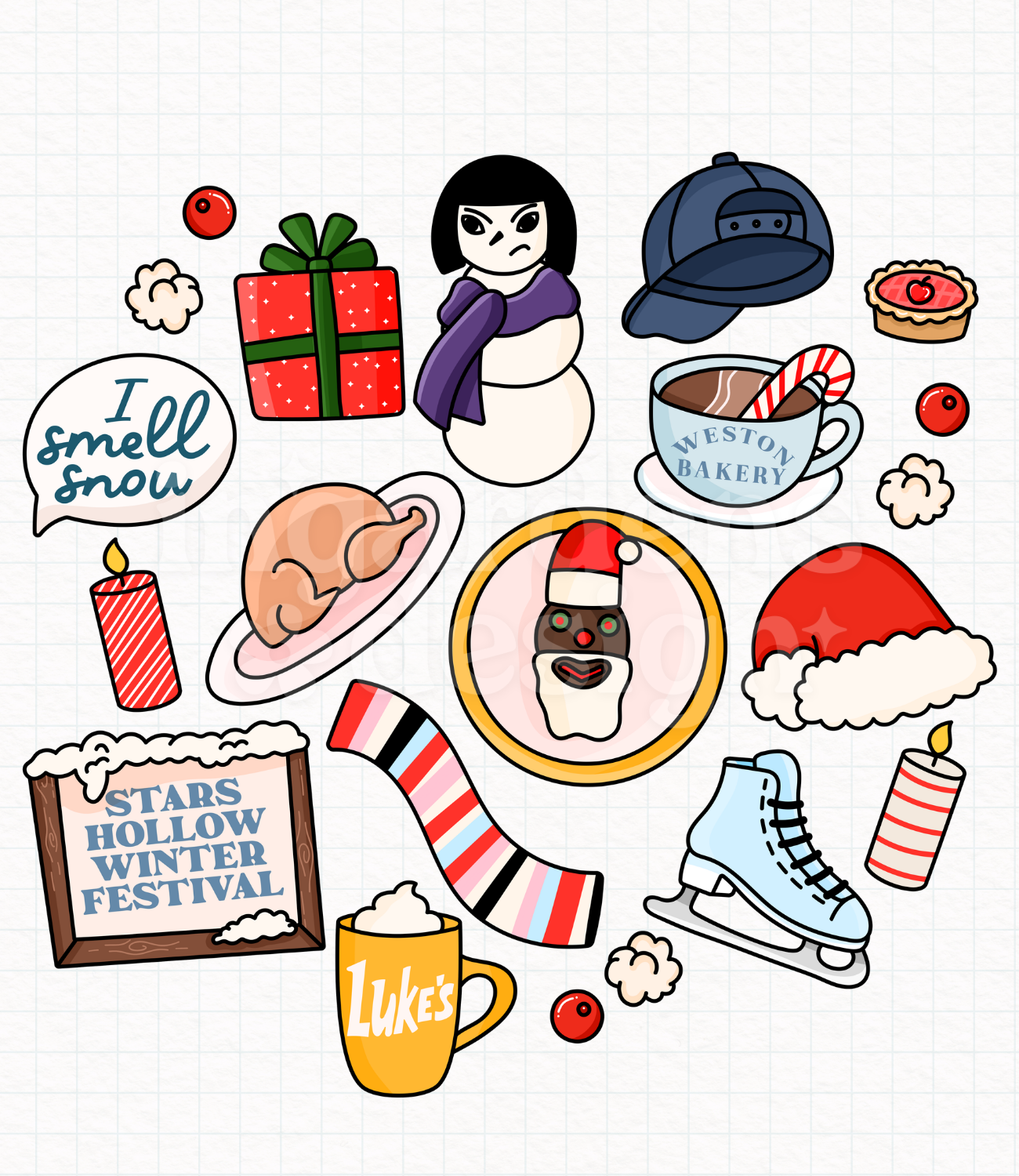 Gilmore Girls Winter // Digital Download