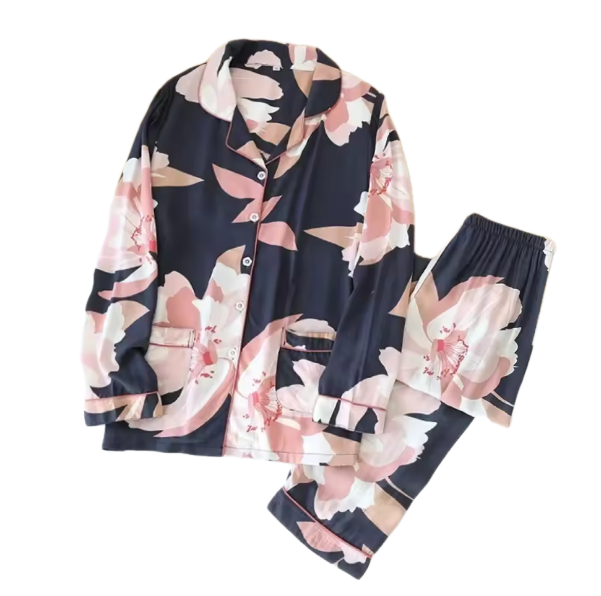 Floral Print Pajamas Set