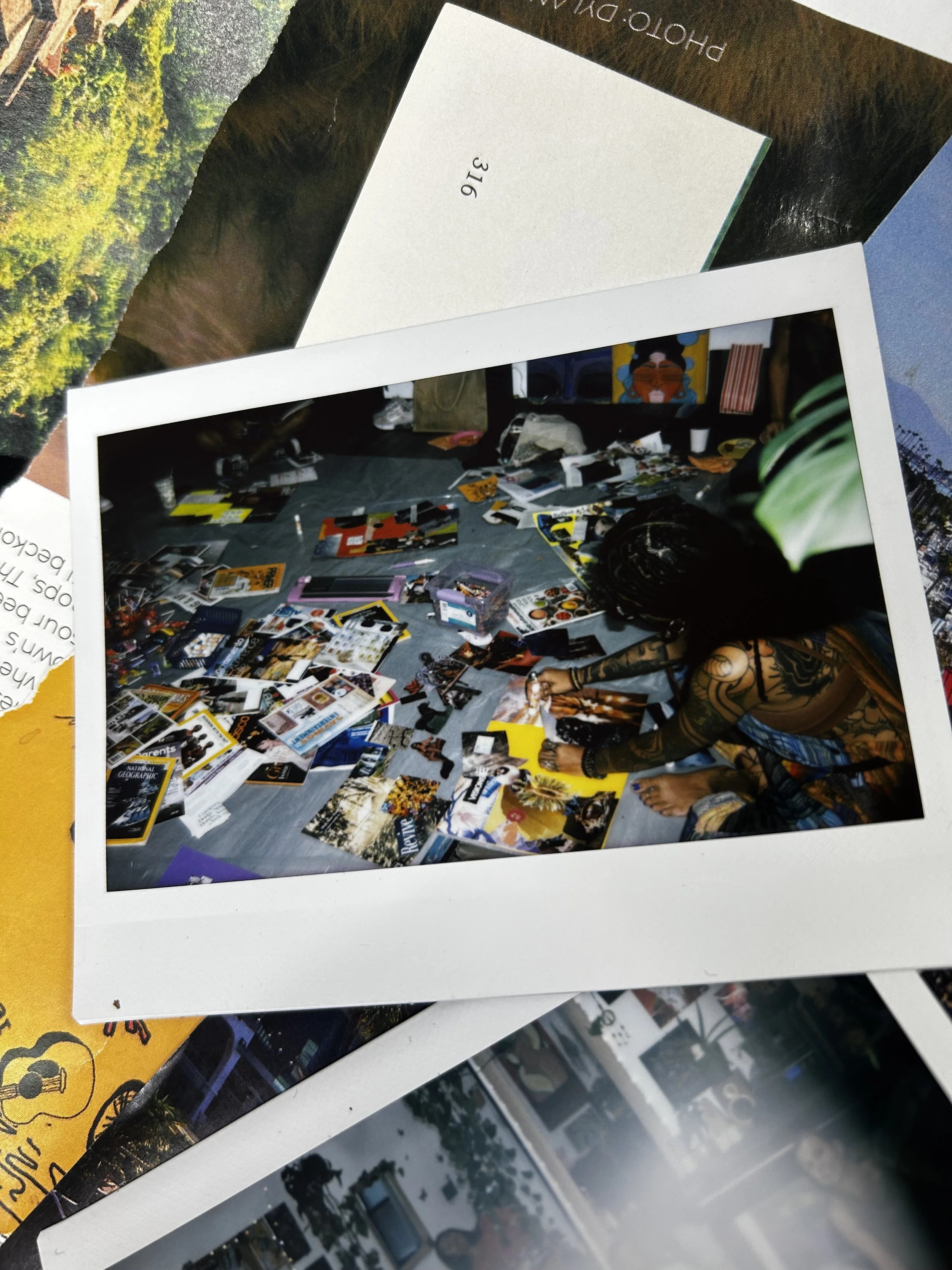 Cosmos Lost Her Head vision board day.