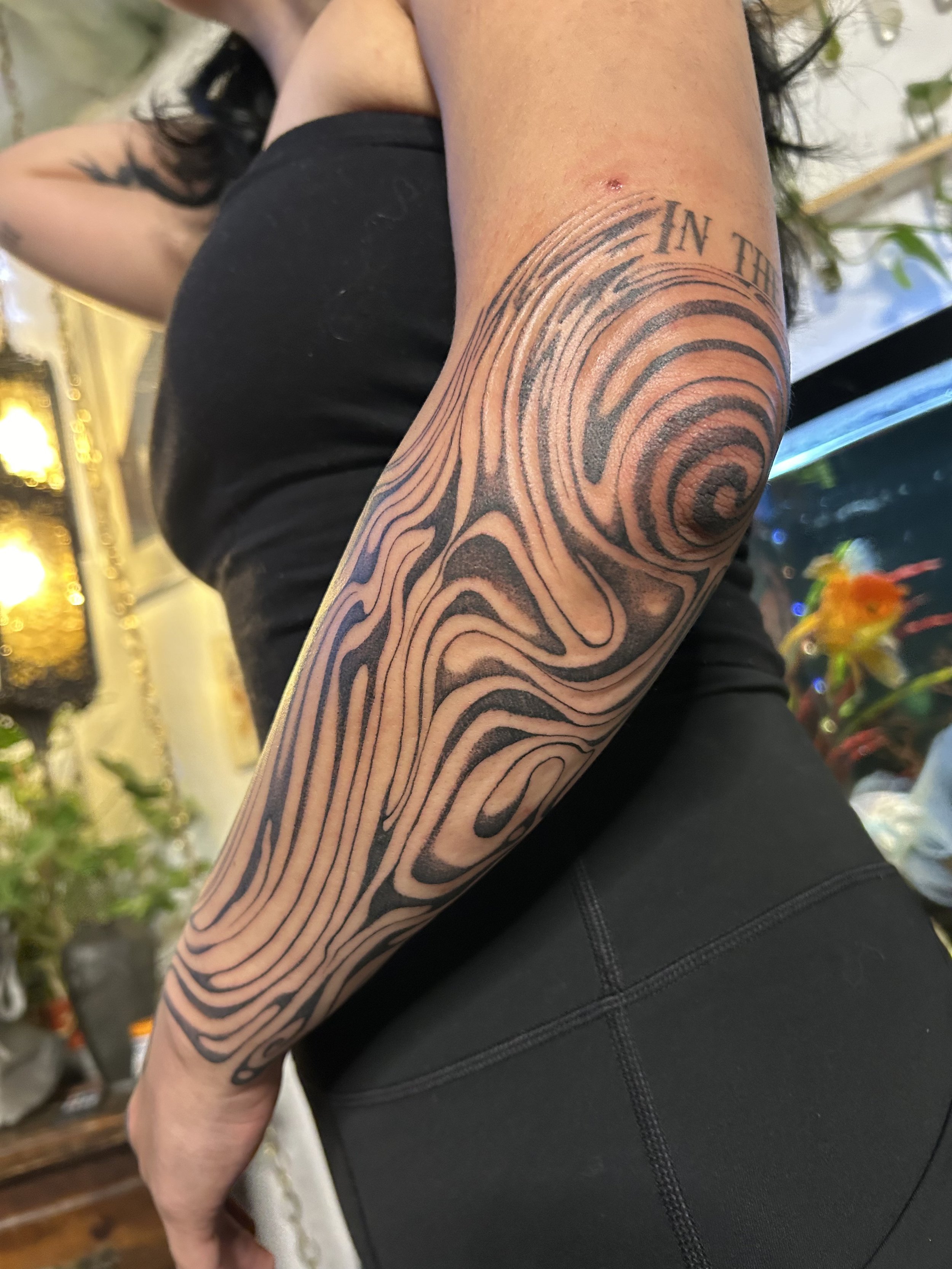 Flow tattoo by Arville Persons