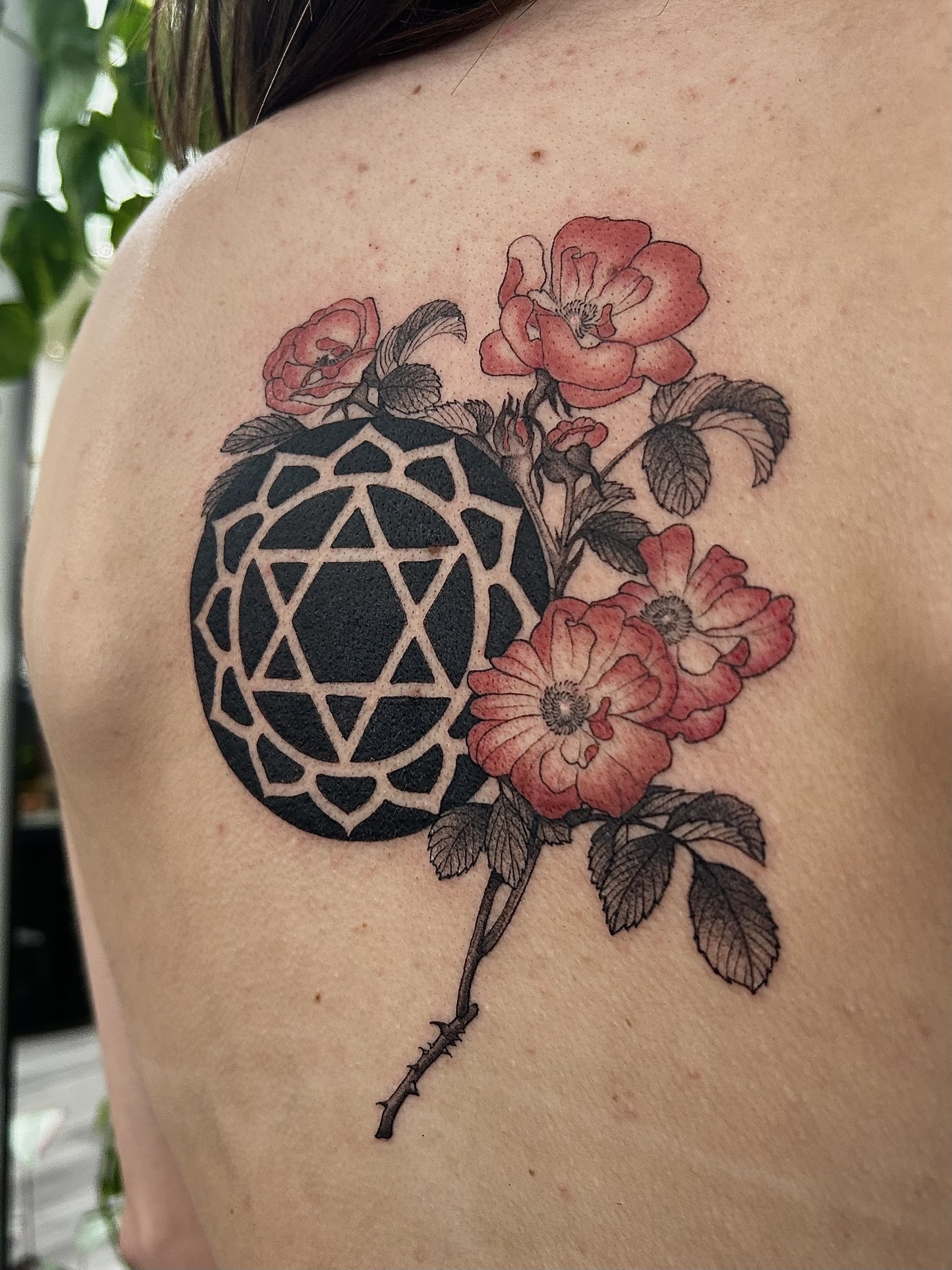 Heart Chakra tattoo by Arville Persons