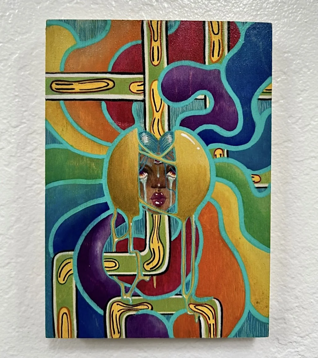 Alchemy-
liquid gold mending from within
embodying a new vessel
that chose to alchemize the pain instead
(Sold)