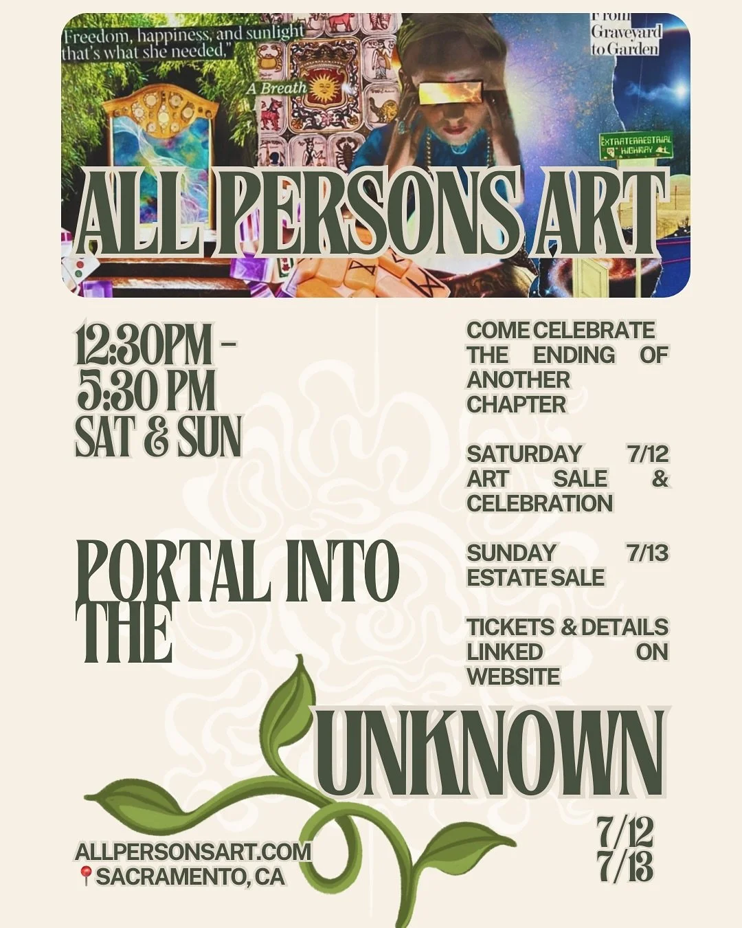 Come celebrate an era of art, tattoos, and ever-evolving identities. This will be the last event in the studio and the last day I hold the name π¨ππ π·ππππππ π¨πππ±
The themes of life and death have been swirling around each other all year