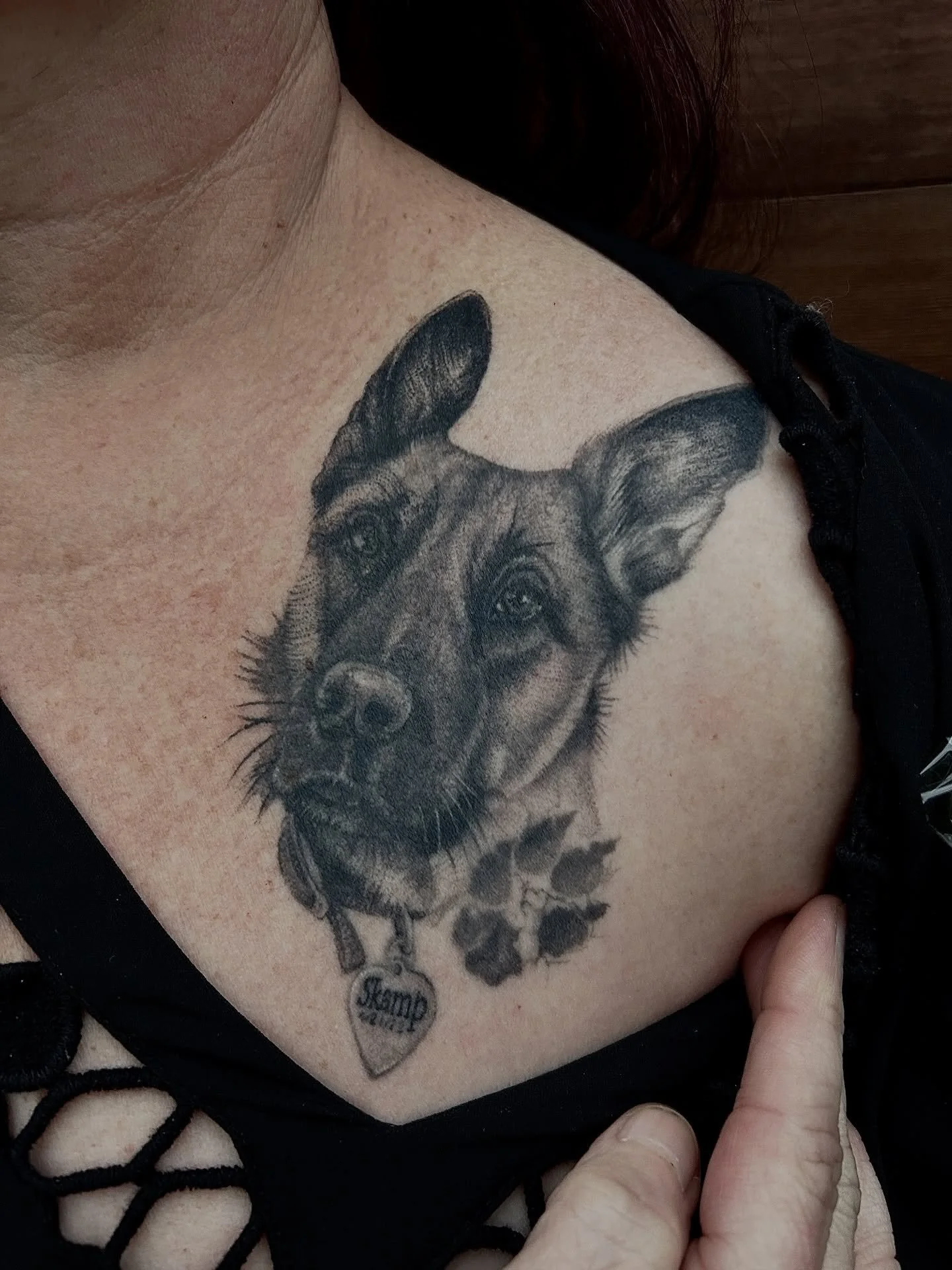 &bull;𝑯𝒆𝒂𝒍𝒆𝒅&bull;
~
Healed doggo portrait from March🐾

Skamp is one of those magical dogs whose being heals something in you. I was honored to do her portrait and I treasure the moments I get to be in her lovely presence❣️

There&rsquo;s some