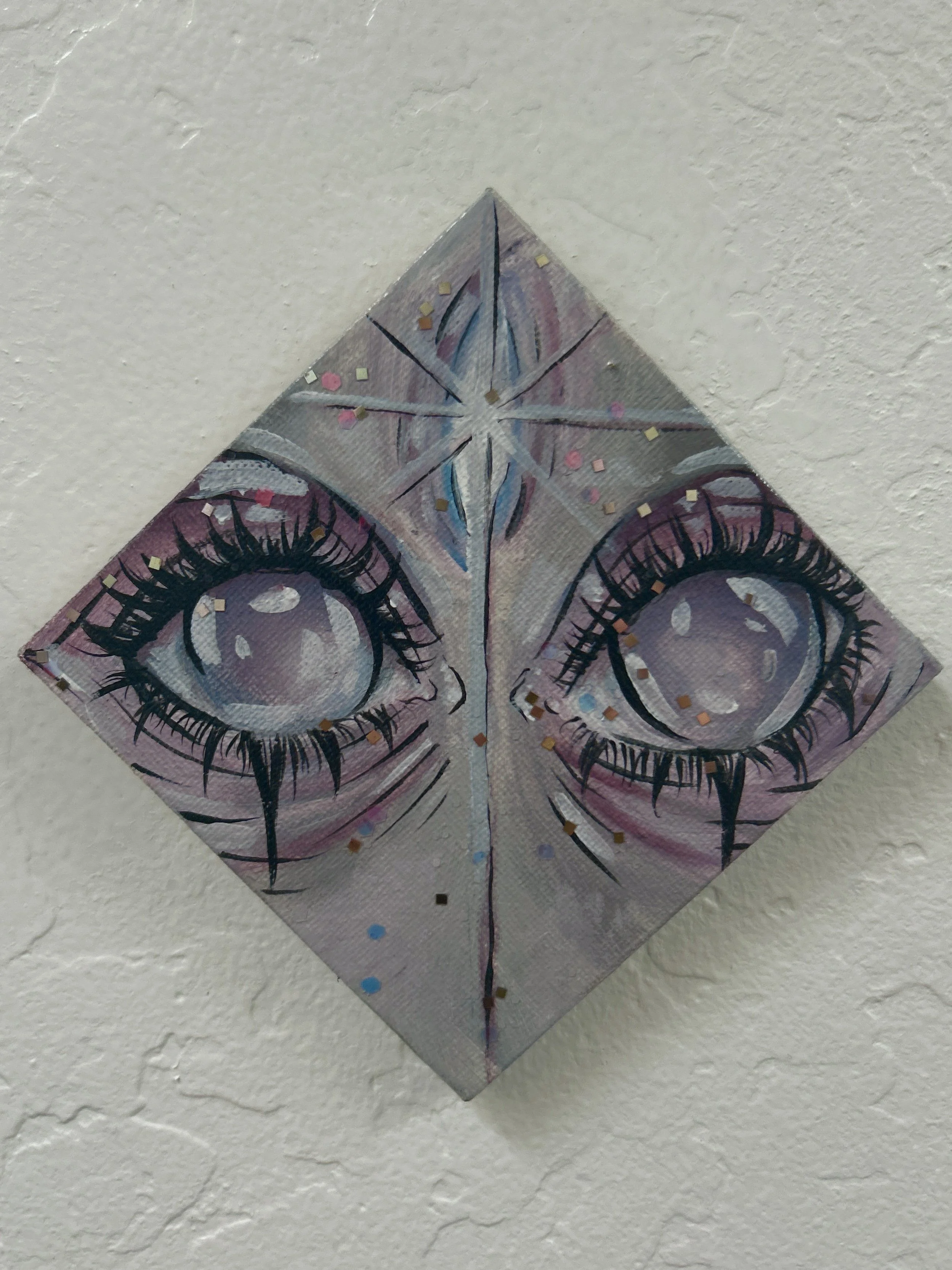True Sight-
sight is here for us to see
the interconnectedness of the human being
magic woven within the nerves of our eyes
whimsy that dances between all the lies
(Sold)