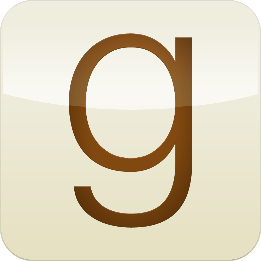 Close-up of a lowercase letter 'g' in a stylized font on a light background.