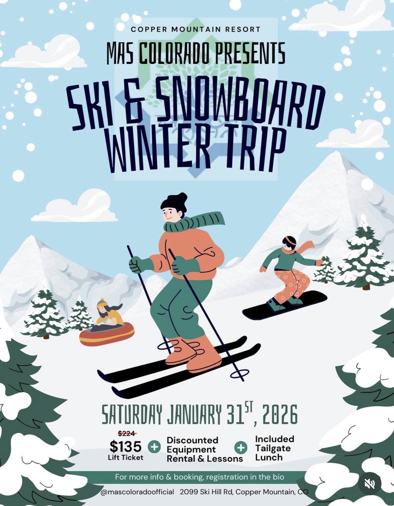 Ski & Snowboard Winter Trip 