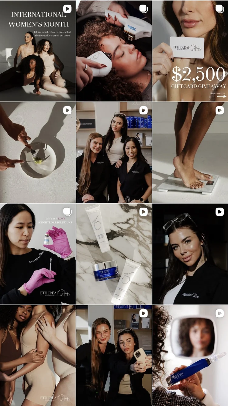 Client feed with Jolie