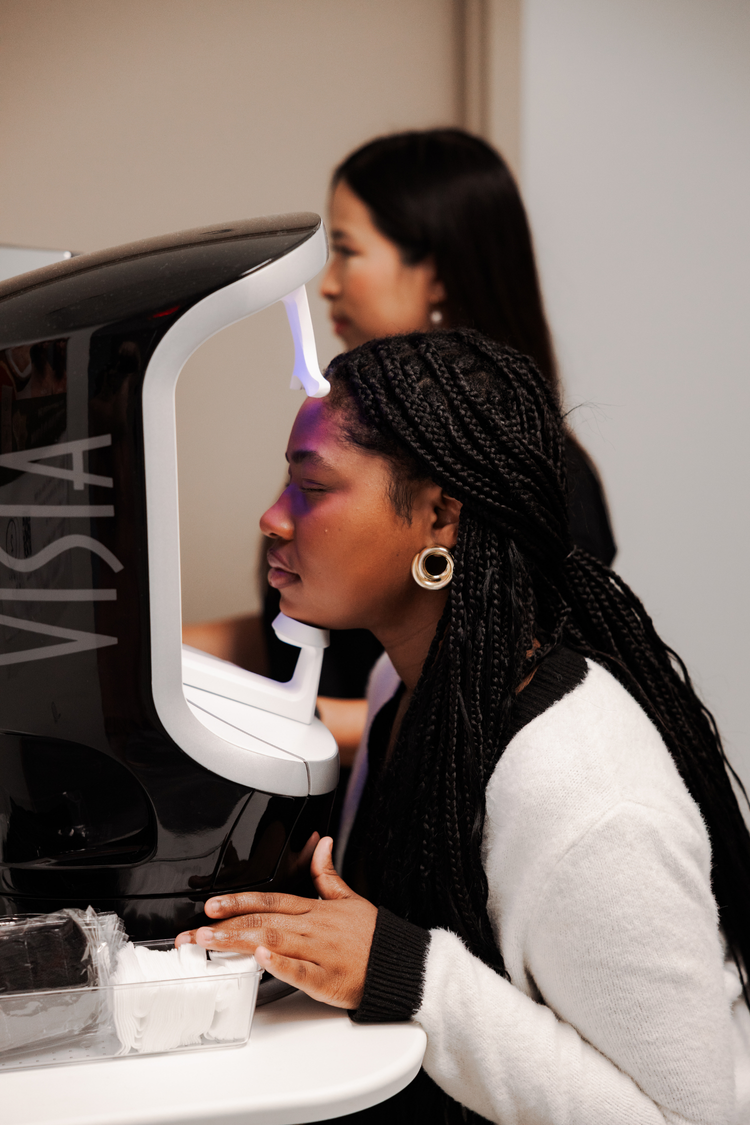 3D facial scan in a clinic