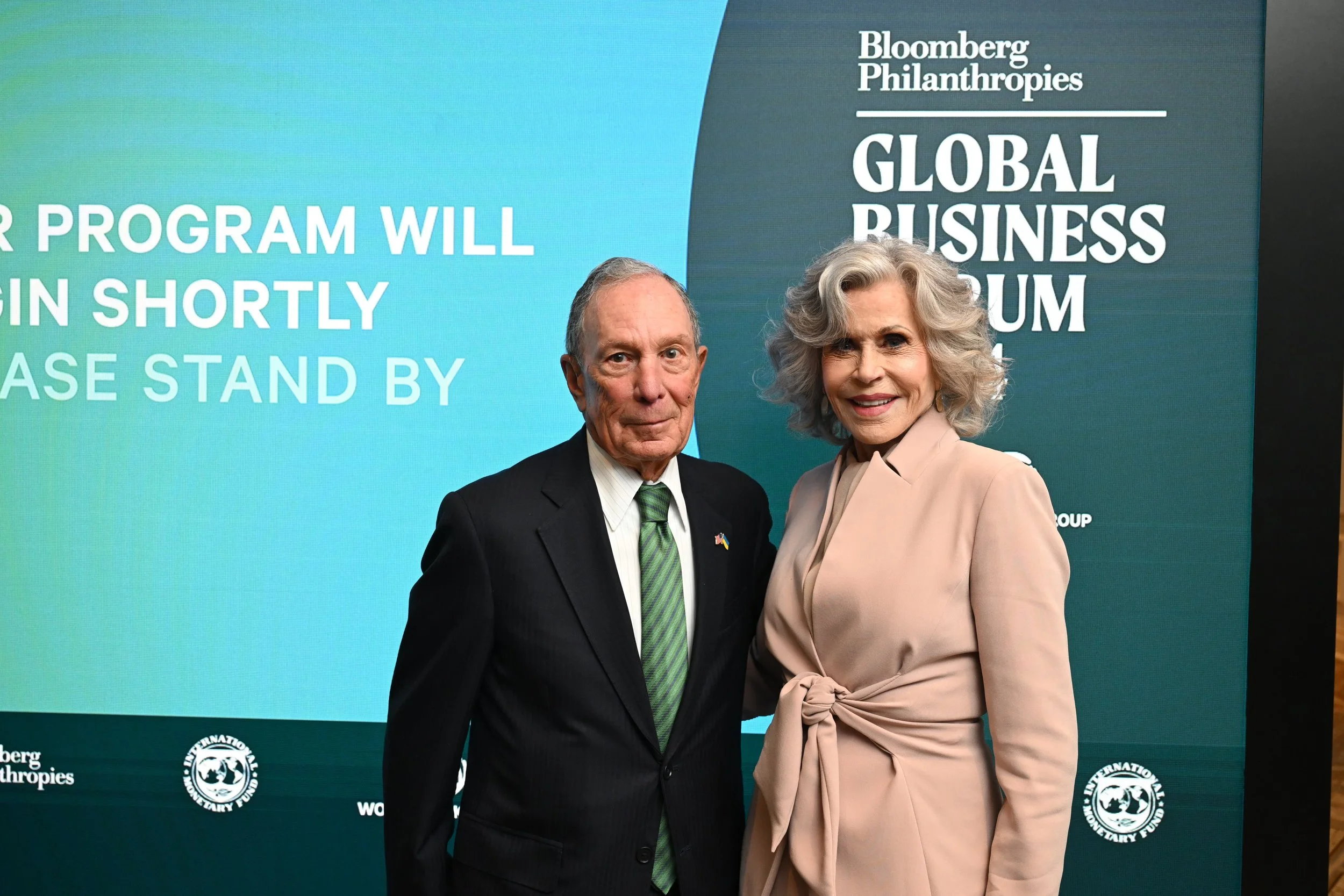 Jane Fonda x Bloomberg Climate Conference | Stylist: Cristina Ehrlich, assisted by me