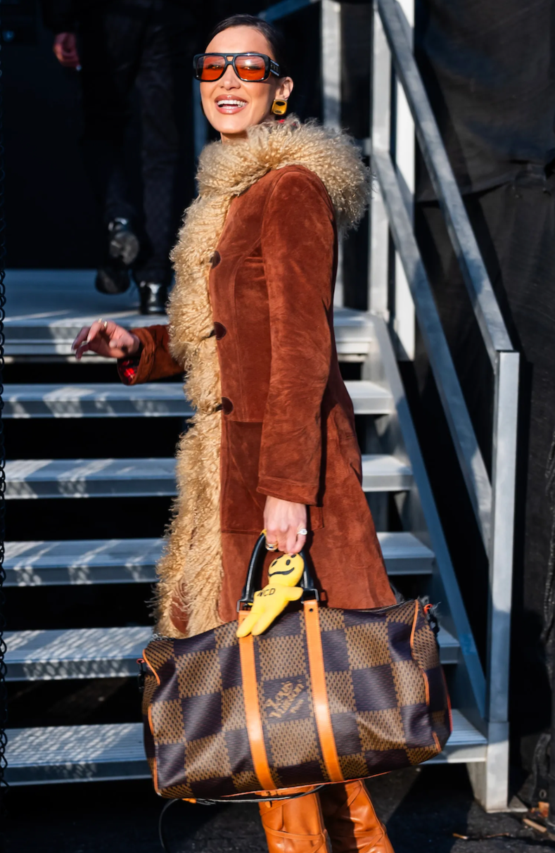 Bella Hadid NYC Street Style | Stylist: Molly Dickson, assisted by me