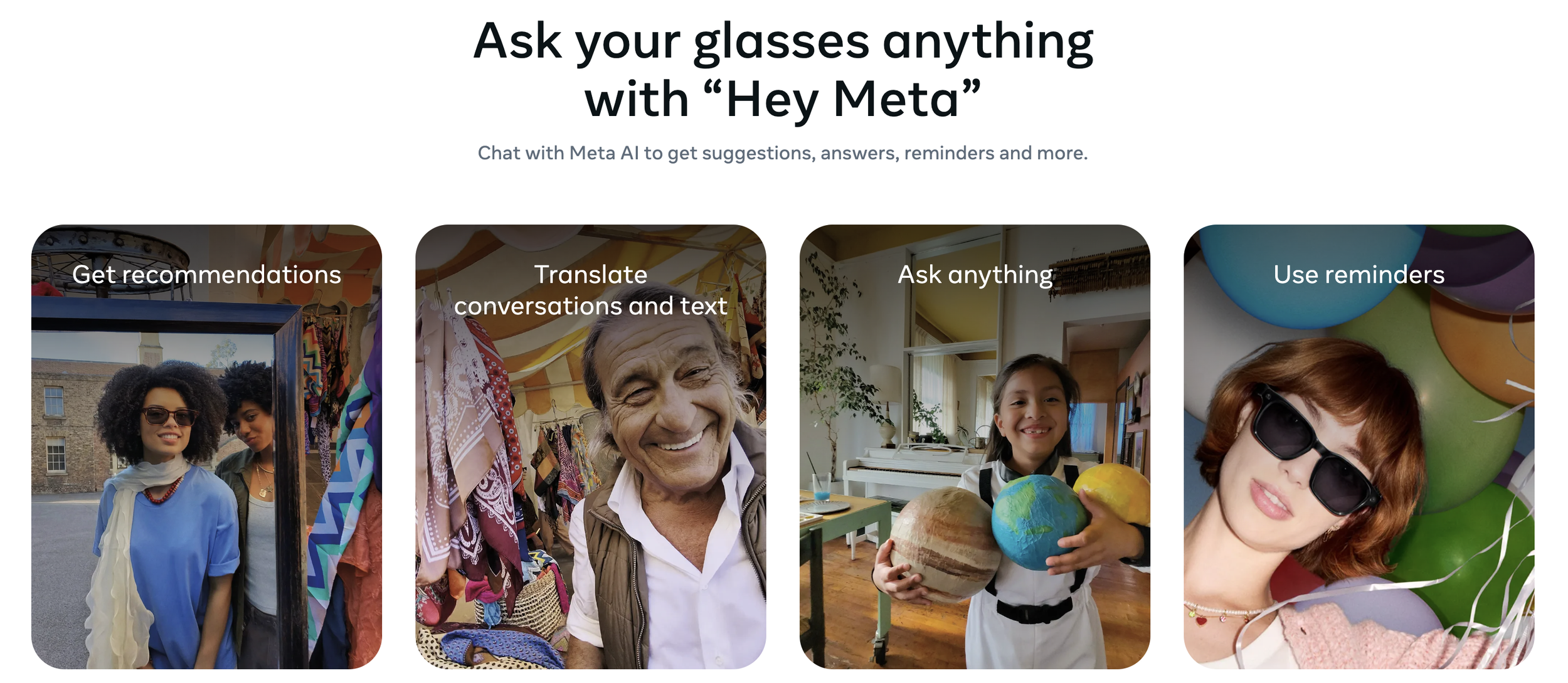 Meta Glasses 2026 Campaign | Styled by Karolyn Pho, assisted by me