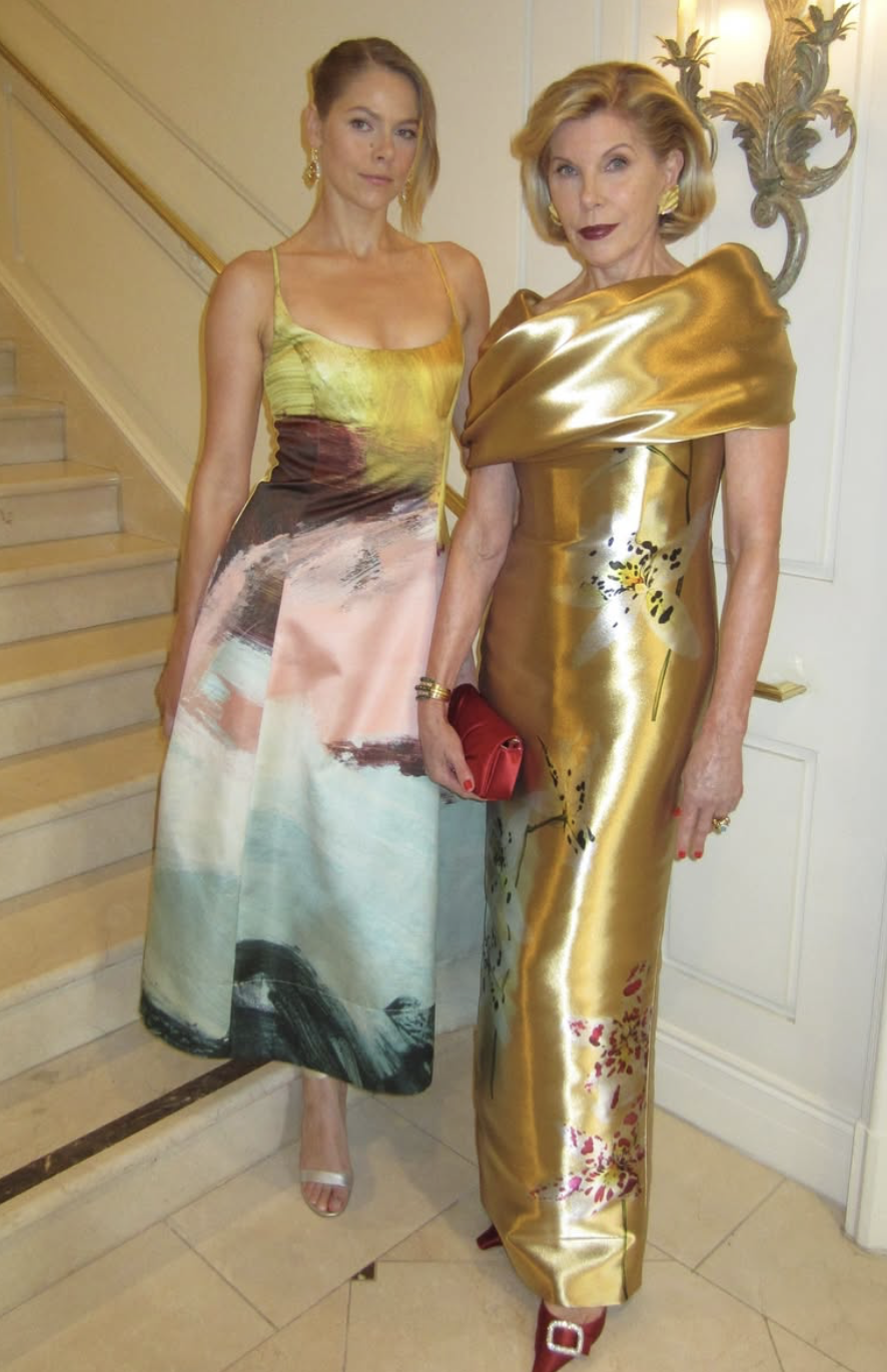 Christine Baranski & Lily Cowles x Emmy's 2024 | Stylist: Cristina Ehrlich, assisted by me