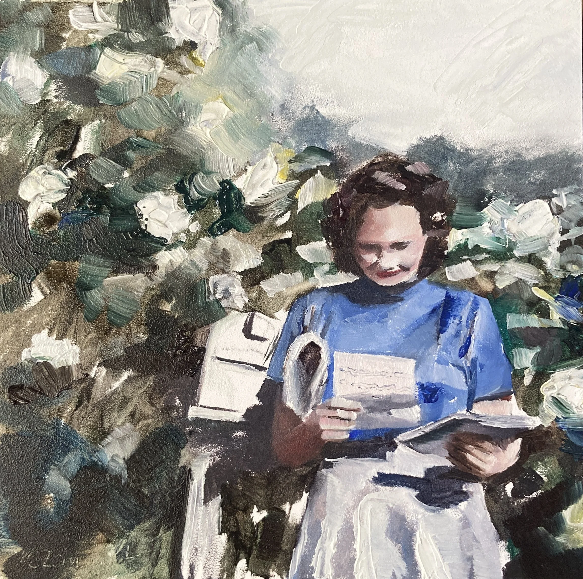 The Letter 17x17cm - Aspire Gallery