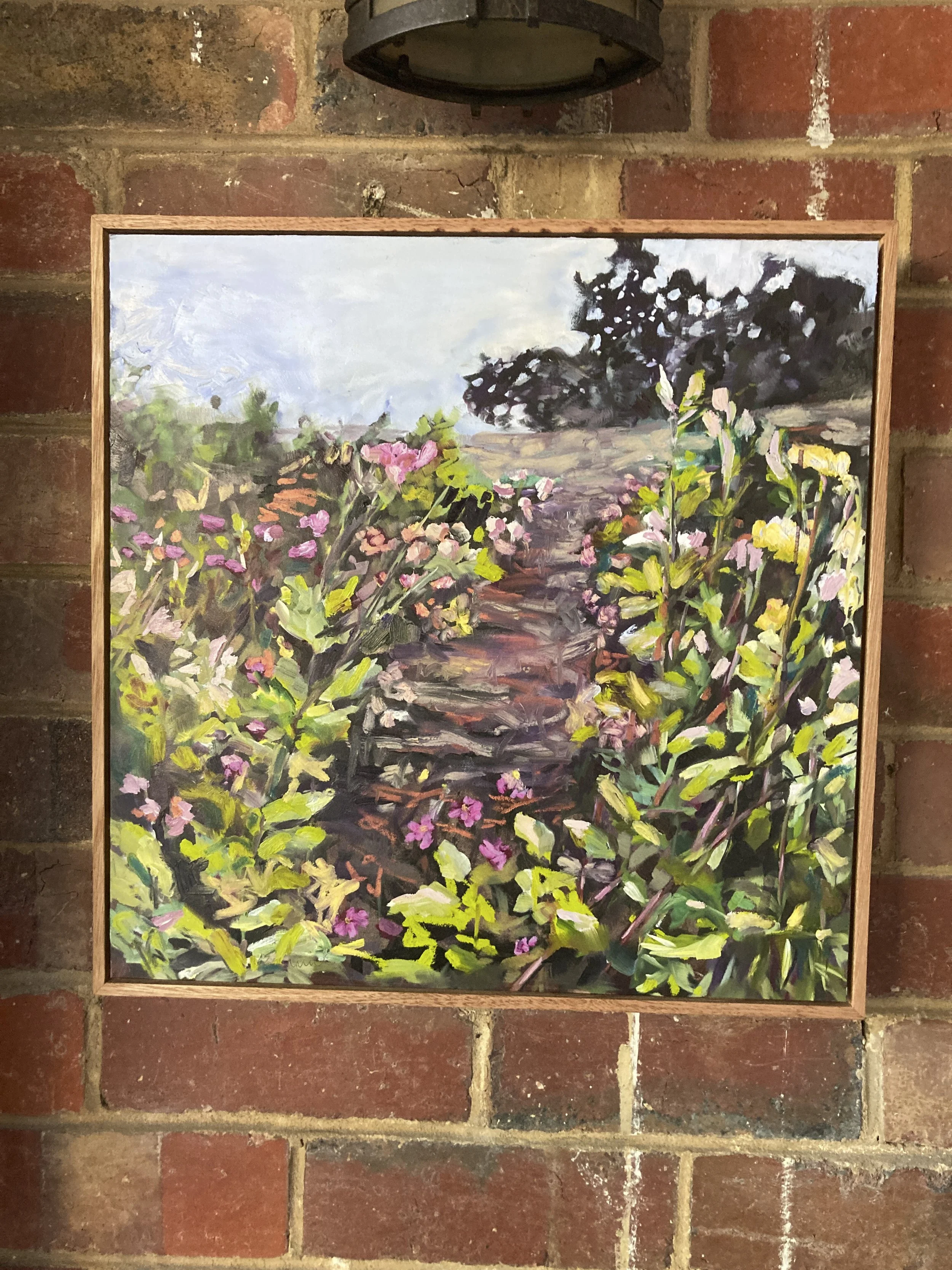 Her Garden 43x43cm - Town & Country Gallery