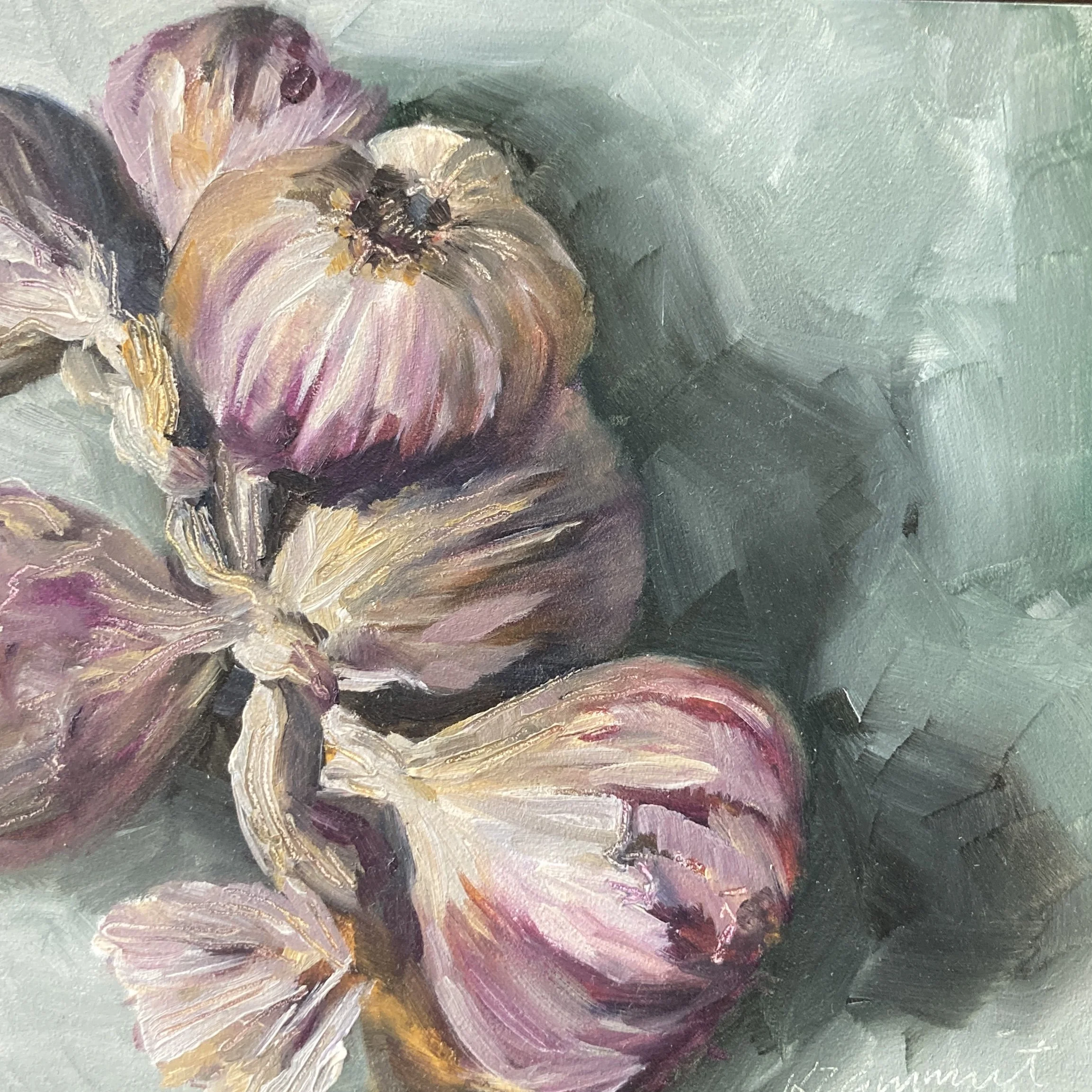 Garlic 14.5x14.5cm $150