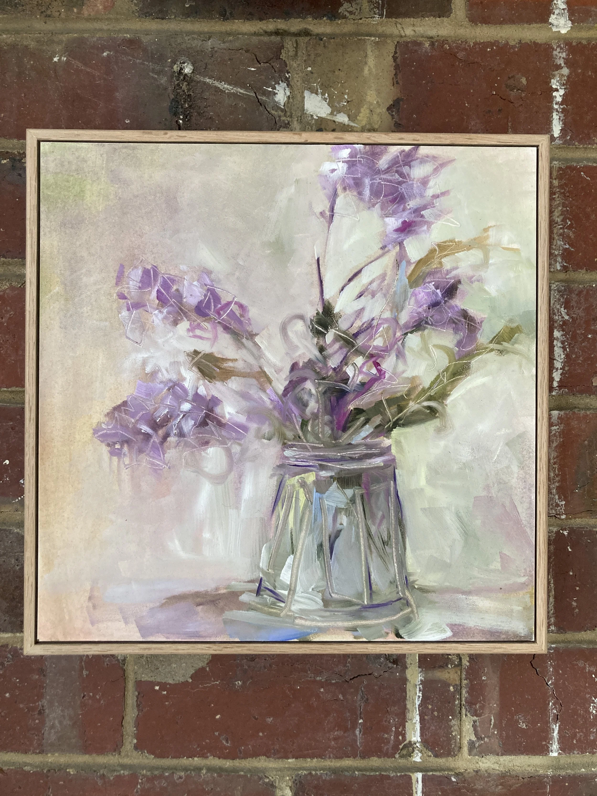 Pink Floral 32x32 cm $340