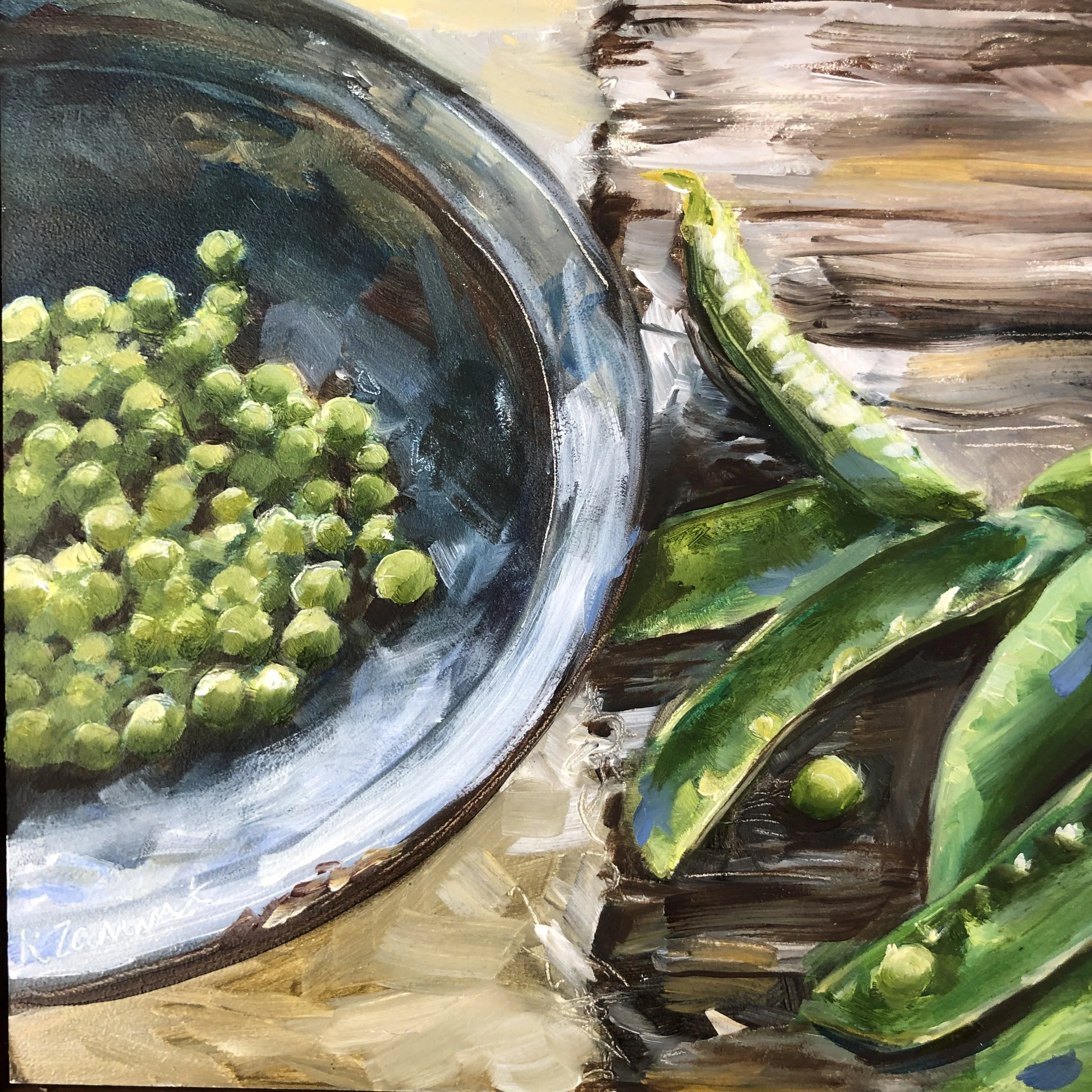 Shelling Peas