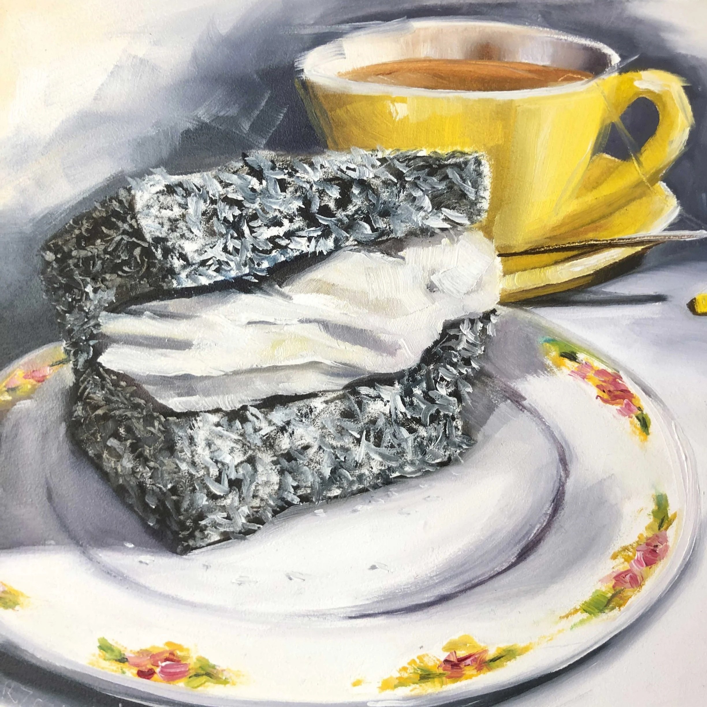 Lamington 17x17cm - $180