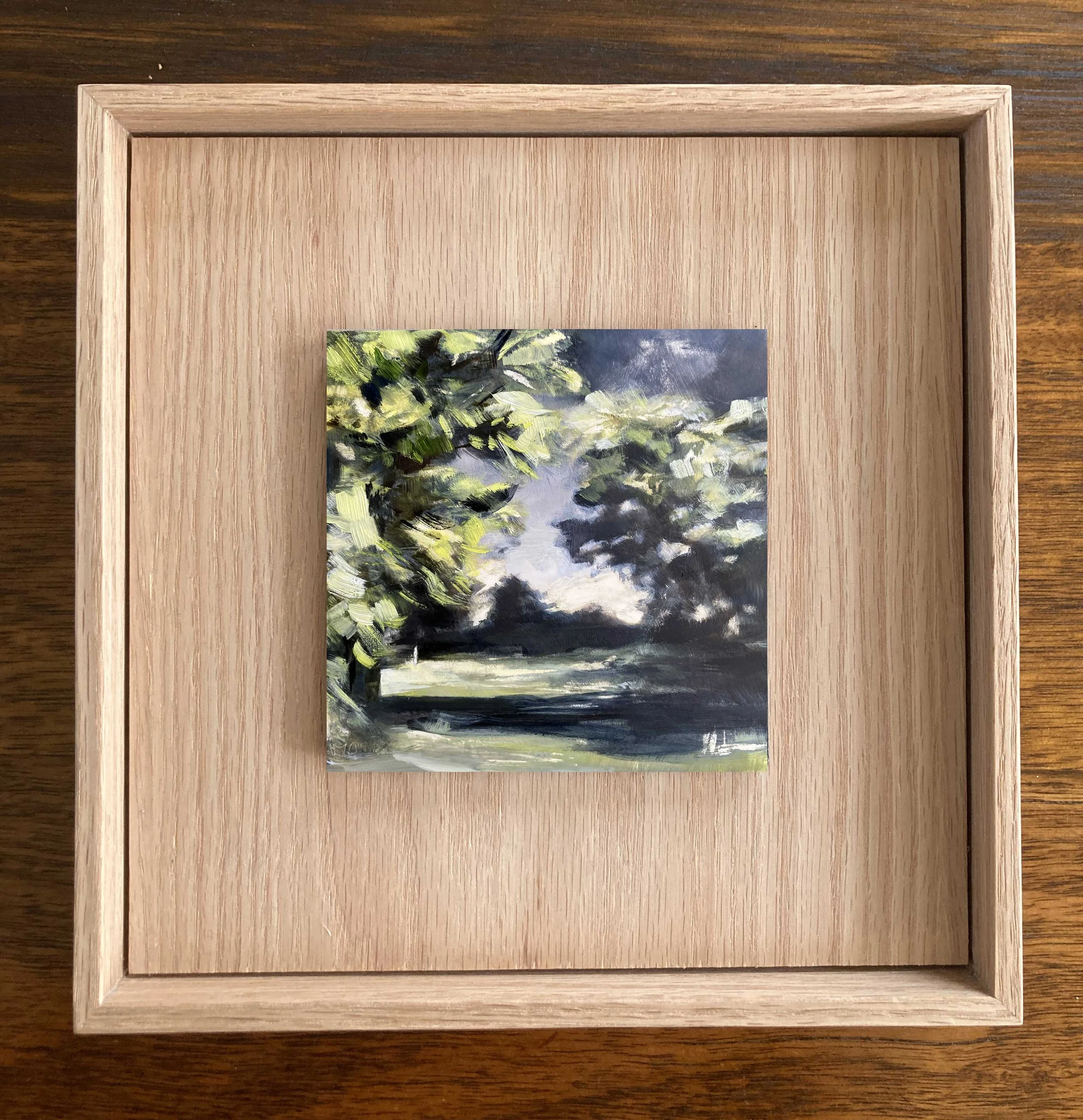 The Park 21x21cm - Art & Collectors Gallery