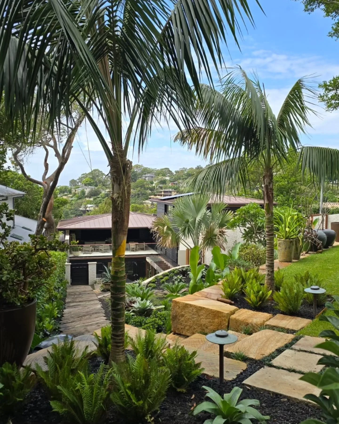 Palmy with @walterbarda,  @touchstoneconstructiongroup1 and thanks to
@sungardenlandscapes 
#palmbeach #landscaping #landscapedesign