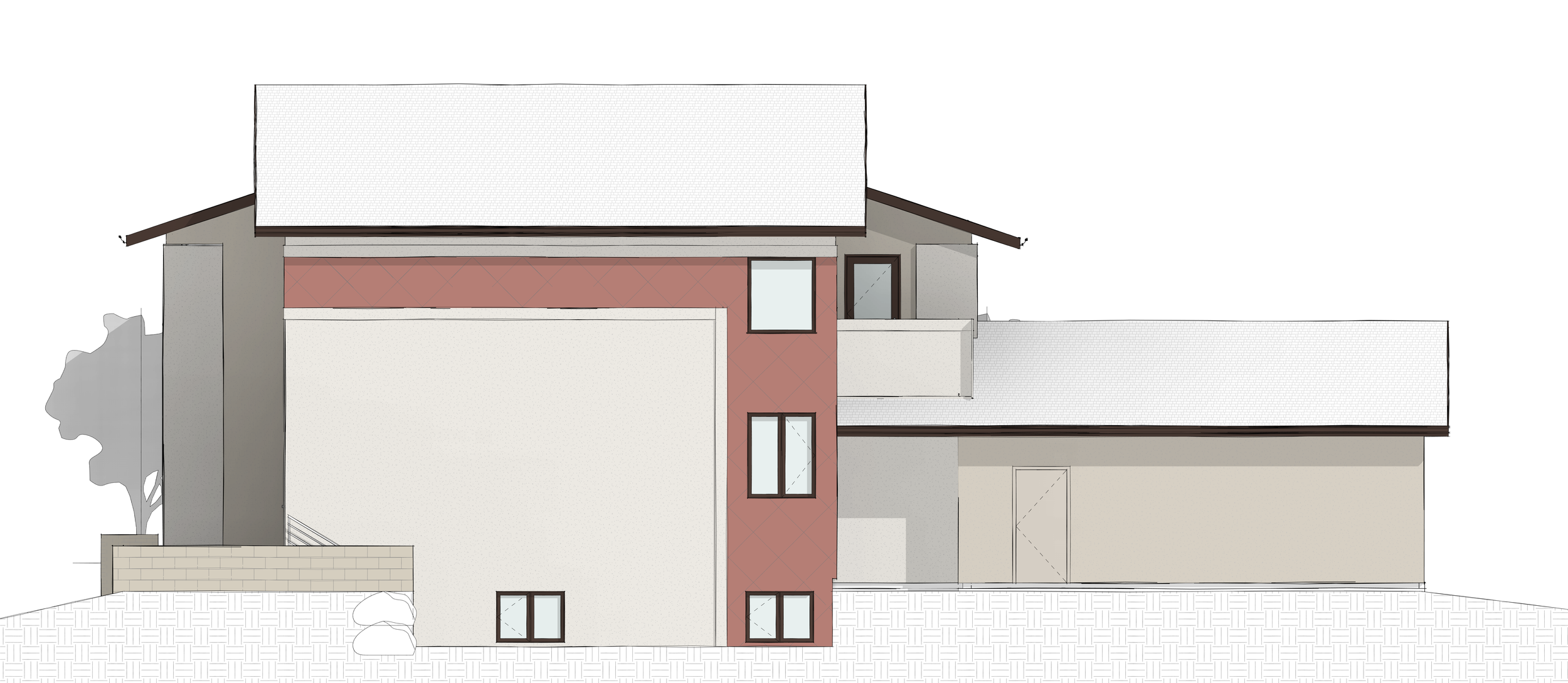 Thoughts on the Prairie - Elevation - north (presentation).png