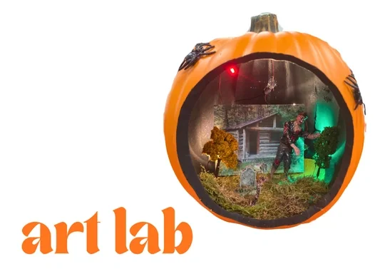Art Lab: Pumpkin Dioramas by  Sweet Ridge Studios