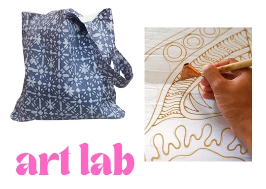 Art Lab: Batik Totes by Sweet Ridge Studios
