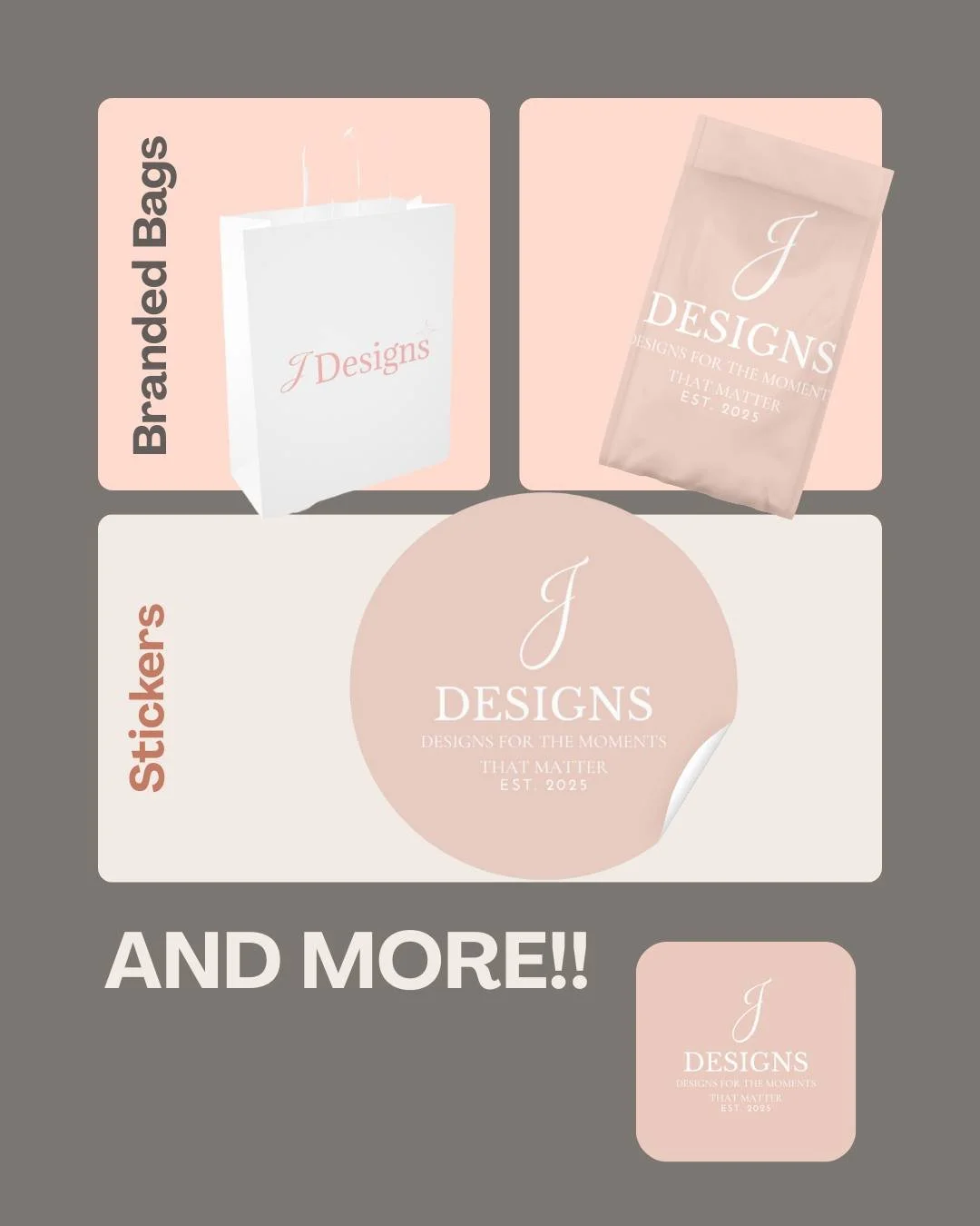 Obsessed with these new custom options 😍

These are just a few of the products I can personalize&mdash;perfect for businesses, events, or everyday use.

Don&rsquo;t see exactly what you&rsquo;re looking for? Message me! I can most likely get it cust