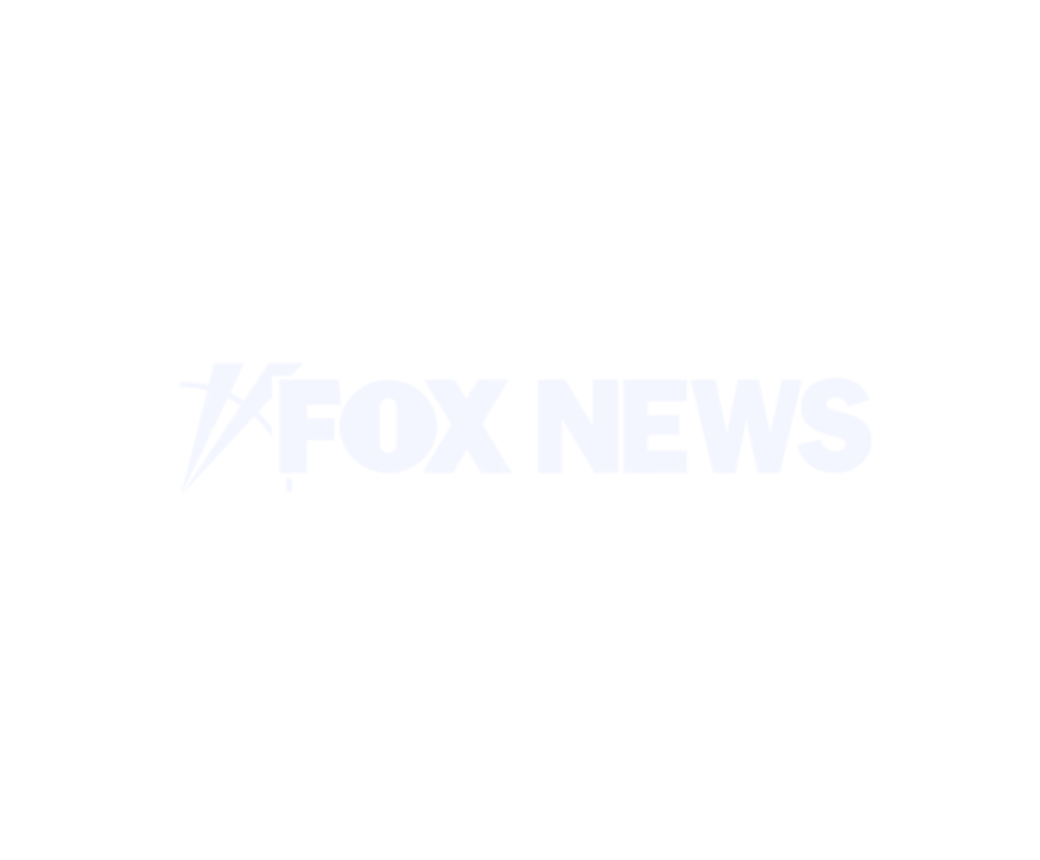 Fox News logo with white text and a lightning bolt symbol on a black background.