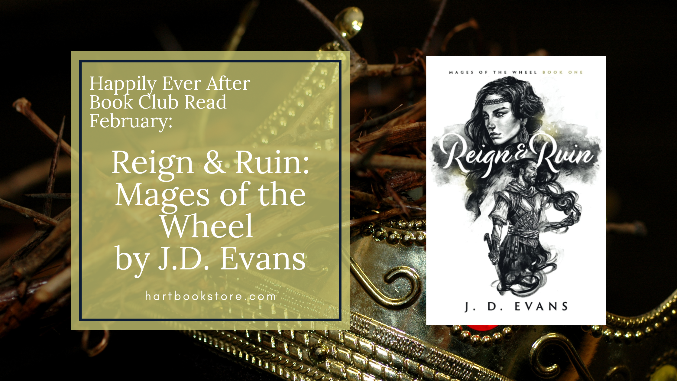 Book Club Read February: Reign &amp; Ruin by J.D. Evans