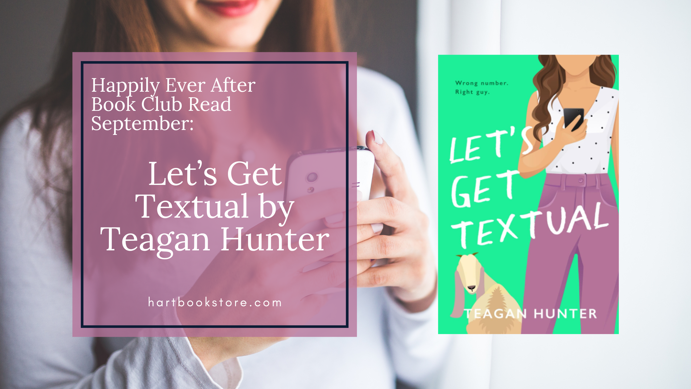 Book Club Read September: Let’s Get Textual by Teagan Hunter