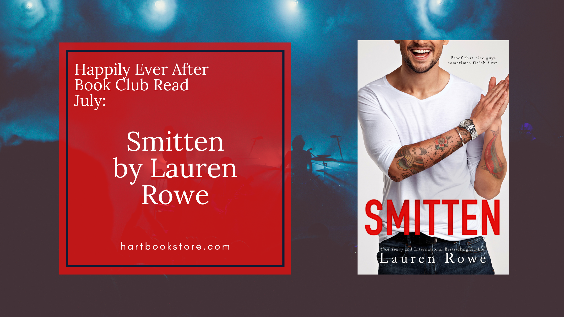 Book Club Read July: Smitten by Lauren Rowe 