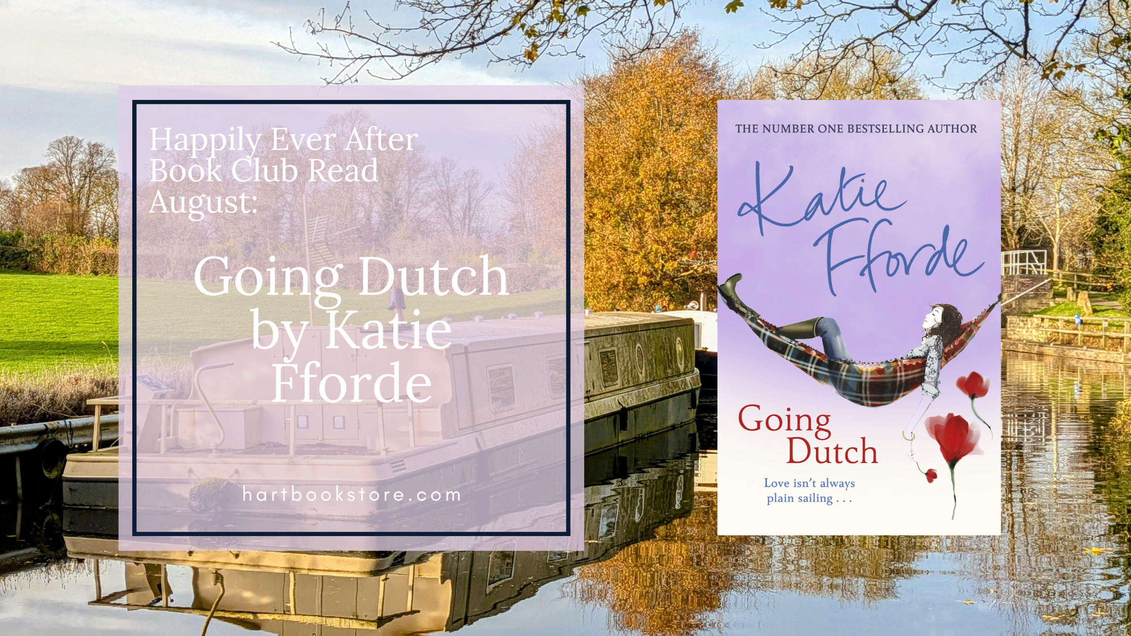 Book Club Read Aug: Going Dutch by Katie Fforde