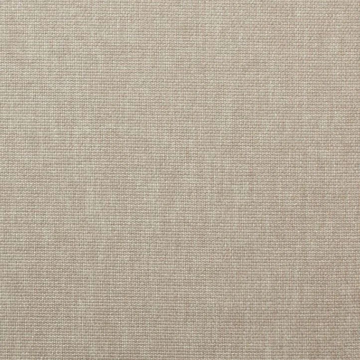 Close-up of beige fabric with a textured weave pattern.