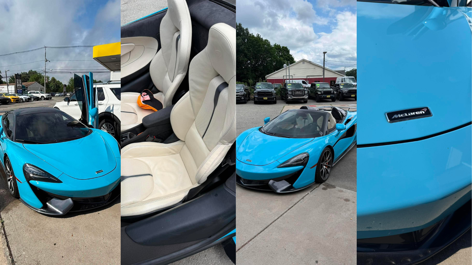 McLaren Seat Restoration in Boston, MA: Premium Leather Interior Repair