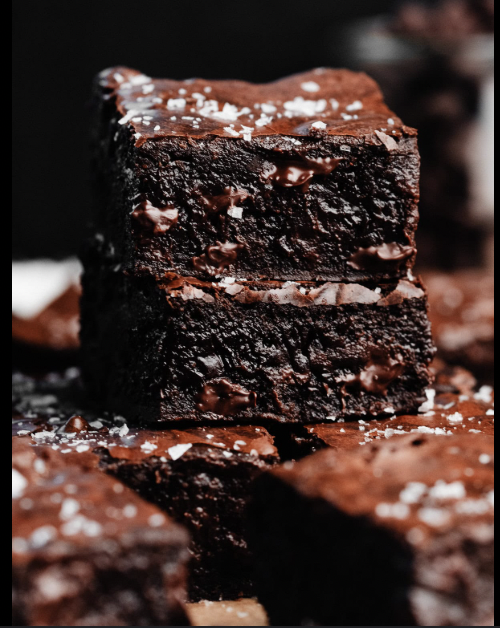 Brown Butter Dark Chocolate Brownies (Sold by the 1/2 dozen)
