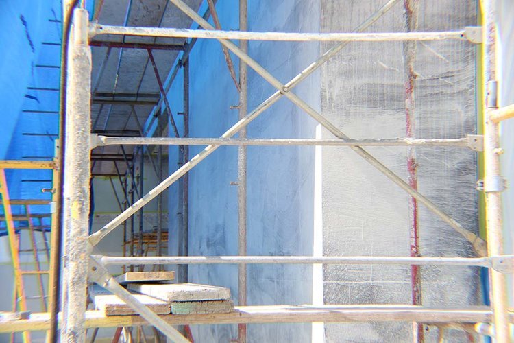 xbond microcement exterior wall application